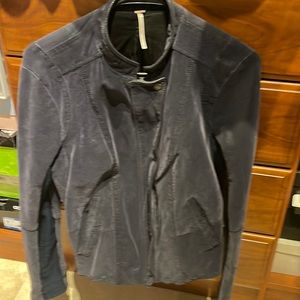 Gently used (worn once/twice) Free People Navy Blue Jacket